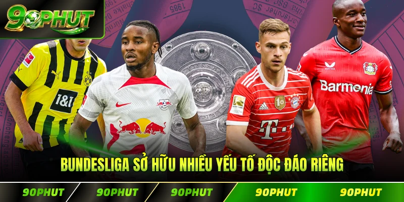 Bundesliga sở hữu nhiều yếu tố độc đáo riêng