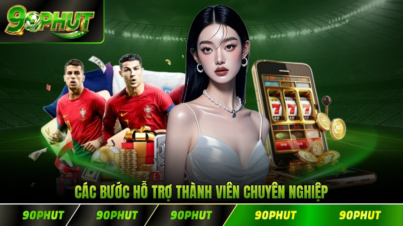 Các bước hỗ trợ thành viên chuyên nghiệp