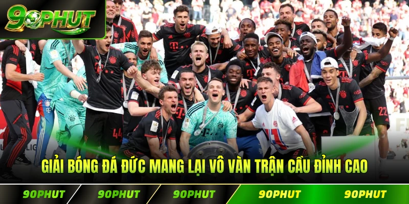 Giải Bóng Đá Đức Mang Lại Vô Vàn Trận Cầu Đỉnh Cao Đáng Xem