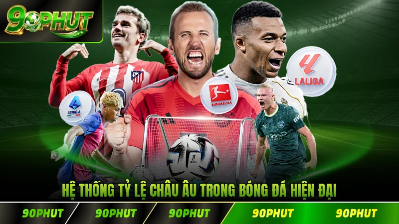 Hệ thống tỷ lệ châu âu trong bóng đá hiện đại